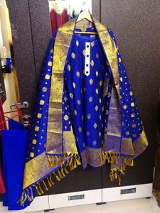Royal Blue Kurta Set