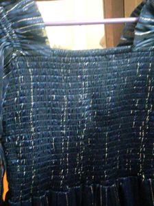 Elegant Navy Blue Dress