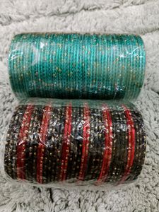 Metal Colouring Bangle Set