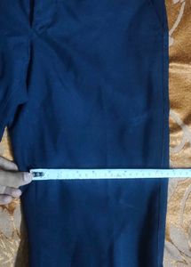 Blue Casual Pants