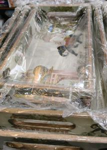 wooden tray