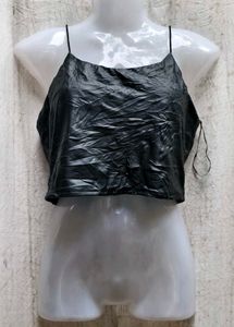 11277. Sleeveless Black Tank Top