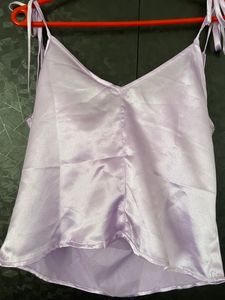 Lavender  Tie Up Top