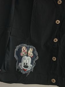 Black Mickey Mouse Jacket