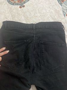 Zara Black Denim Jeans