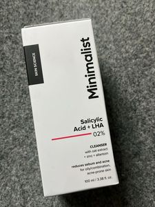 Minimalist Salicylic Acid + LHA Cleanser