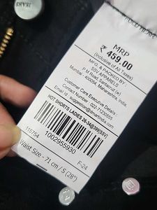 Women Black Denim Shorts