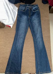 Bootcut Navy Blue Jeans