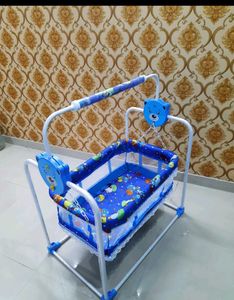 New Baby Cradle jhula with mosquito net