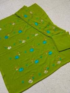 Embroidered Dress Material