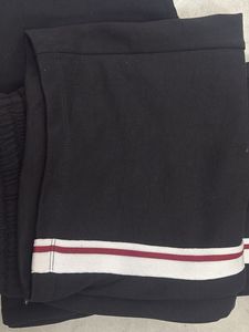 Striped Wide-Leg Lounge Pants