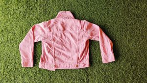 Pink Denim Jacket