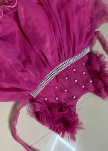 Pink Ruffle Dress