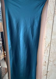 Elegant Teal Maxi skirt