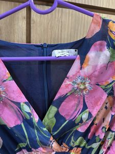 Reserved Brand Floral Print Mini Dress from Turkey