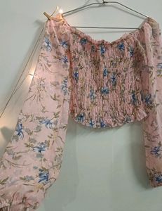 Chic Floral Boho Top
