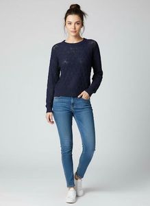 Navy Blue Pullover Sweater