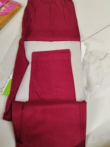 Meroon Colour Leggings..