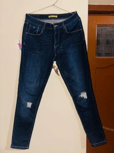 Dark Wash Denim Jeans