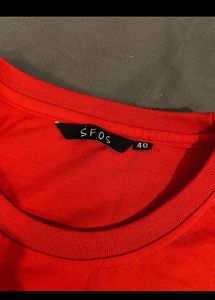 New Not Worn Red T-shirt