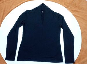 Black Long Sleeve Top