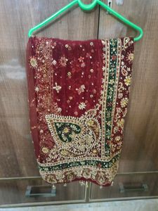 Bridal Lehnga With Stone And Zari Work