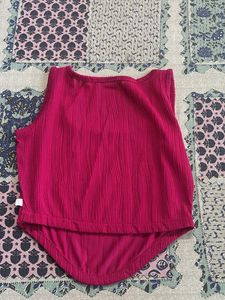 Pink Corset Top
