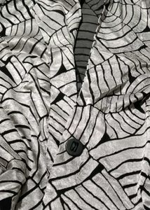 Patterned Blazer (Bedi Thin Fabric) Free Size