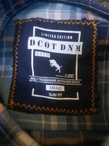 DCOT Blue Casual Shirt – Size 38