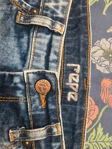 Denim Distressed Shorts
