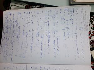 FIITJEE Handwritten Maths Notes