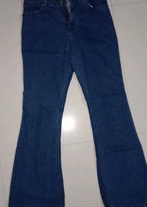 Flared Denim Jeans