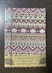 Thai Metal Embossed Notebook