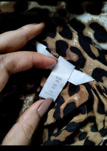 H&amp;M Leopard Print Shirt