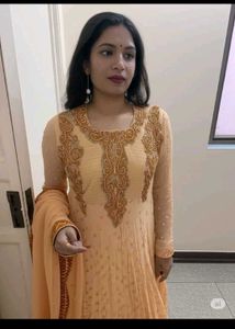Embroidered Indian Dress