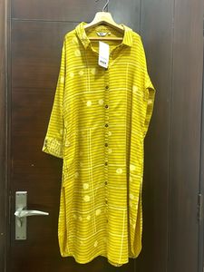 max Yellow Kurti