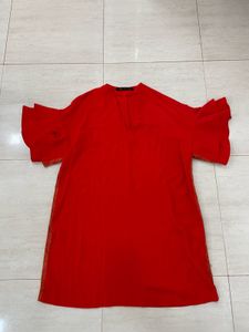 Own the Moment in Poppy Red Zara Luxury! ❤️💃