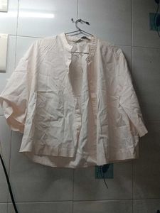 Stylish Oversized Light Pink Top