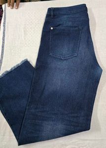 Dark Blue Denim Jeans