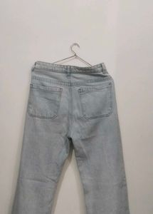 Light Wash Wide Leg Jeans