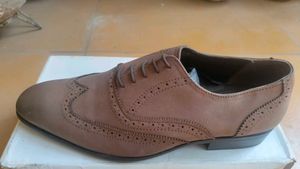 Brown Leather Formal Shoes