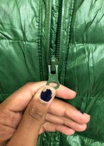 United Colours Of Benetton Green Puffer Jacket