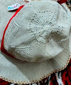 Cute Sun Hat with Ribbon Detail