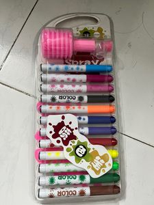 Spray Blow Sketchpens