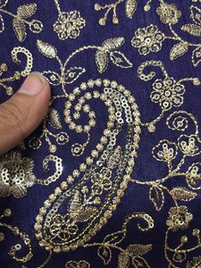 Embroidered Dress Material Set