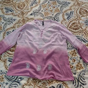 Embroidered Tunic Top