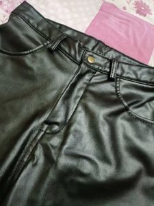 Faux Leather Pants