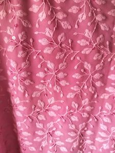 Pink Embroidered Kurti