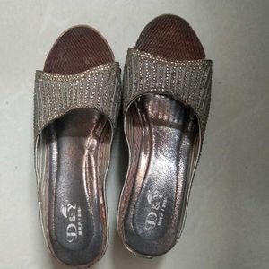 Embellished Copper Wedges