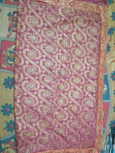 Pink Party Wear Saree